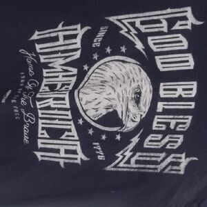 Patriotic Men's Tshirt Set Size Small